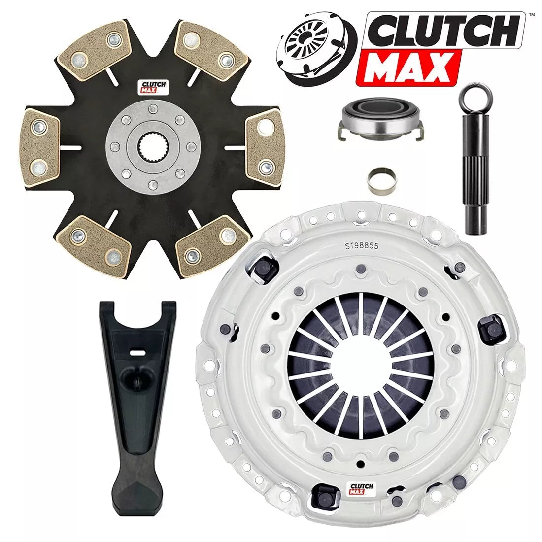 CLUTCHMAX  STAGE 4 CLUTCH KIT & FORK BUNDLE SET [CM08829HDD-CFP140-ST4]