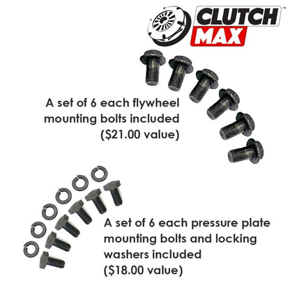 CLUTCHMAX  STAGE 1 CLUTCH KIT & PERFORMANCE CHROMOLY FLYWHEEL BUNDLE SET [CM10164HDLSF-ST1]