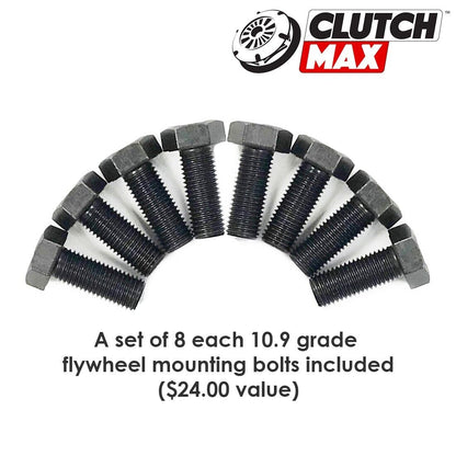 CLUTCHMAX  STAGE 2 CLUTCH KIT & ALUMINUM FLYWHEEL BUNDLE SET [CM03047HDLAF-ST2]