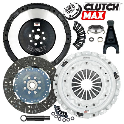 CLUTCHMAX  STAGE 1 CLUTCH KIT & PERFORMANCE CHROMOLY FLYWHEEL & FORK BUNDLE SET [CM08819HDRLSF-CFP140-ST1R]