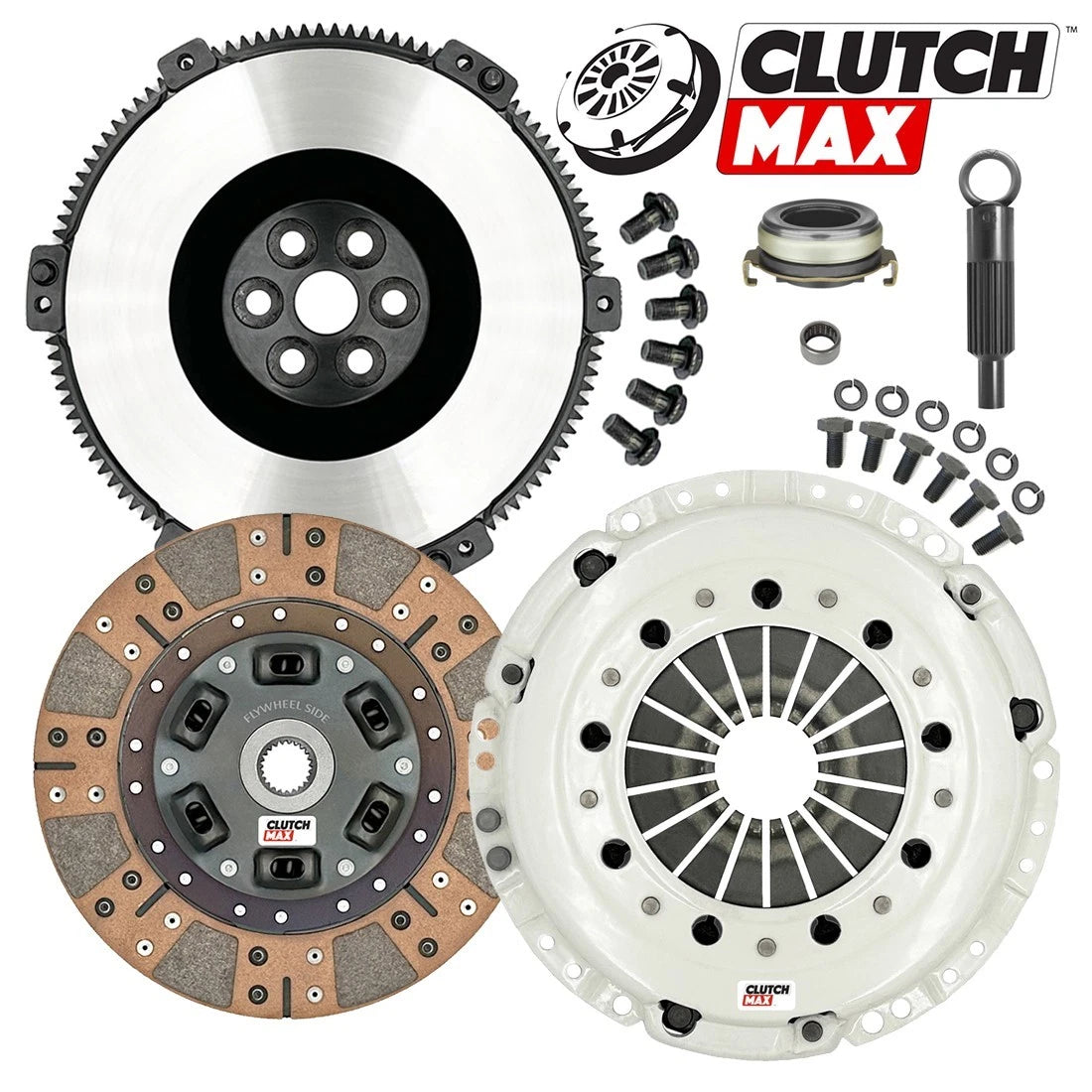 CLUTCHMAX  STAGE 3 CLUTCH KIT & PERFORMANCE CHROMOLY FLYWHEEL BUNDLE SET [CM10164DFLSF-ST3]