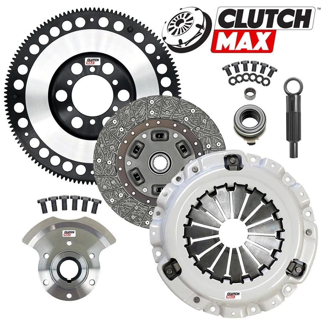 CLUTCHMAX OEM CLUTCH KIT & PERFORMANCE CHROMOLY FLYWHEEL COUNTER WEIGHT BUNDLE SET [CM10061HDLSF-CW-03-CK]