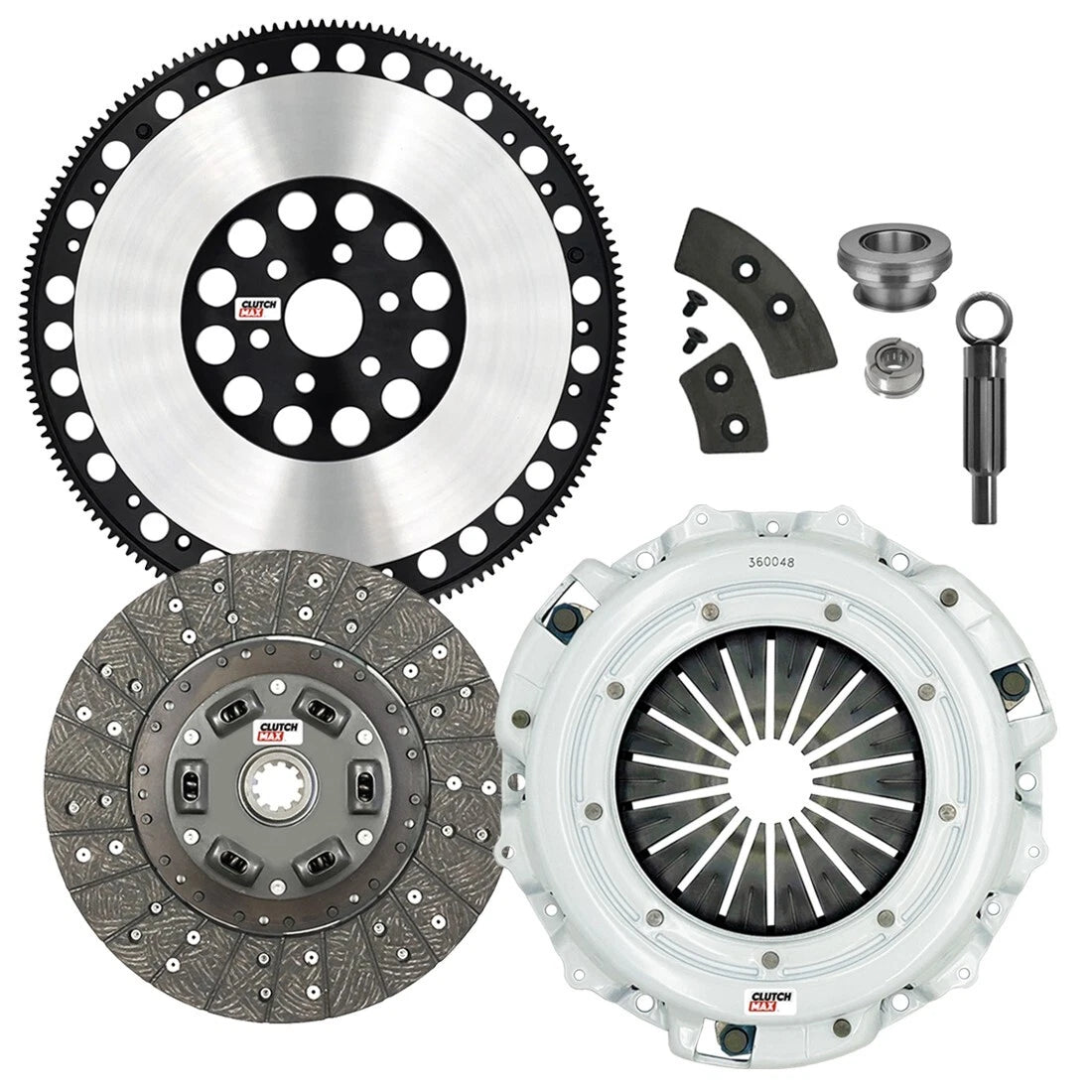 CLUTCHMAX  STAGE 1 CLUTCH KIT & PERFORMANCE CHROMOLY FLYWHEEL BUNDLE SET [CM07801HDLSF-ST1]