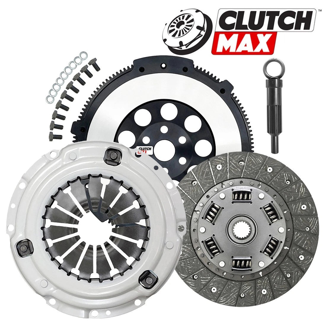 CLUTCHMAX OEM CLUTCH KIT & PERFORMANCE CHROMOLY FLYWHEEL BUNDLE SET [CM06055HDLSF-CK]