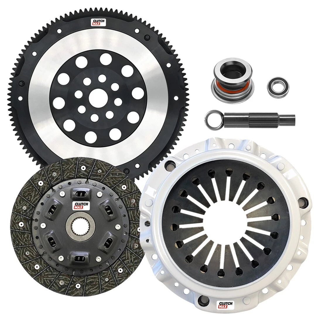 CLUTCHMAX  STAGE 2 CLUTCH KIT & PERFORMANCE CHROMOLY FLYWHEEL BUNDLE SET [CM08023HDLSF-ST2]