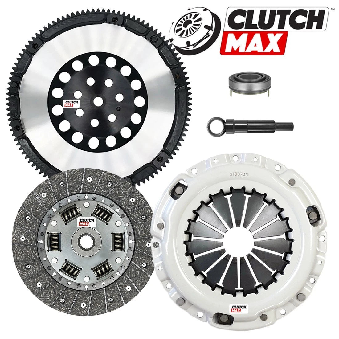 CLUTCHMAX  STAGE 1 CLUTCH KIT & PERFORMANCE CHROMOLY FLYWHEEL BUNDLE SET [CM05048HDLSF7-ST1]