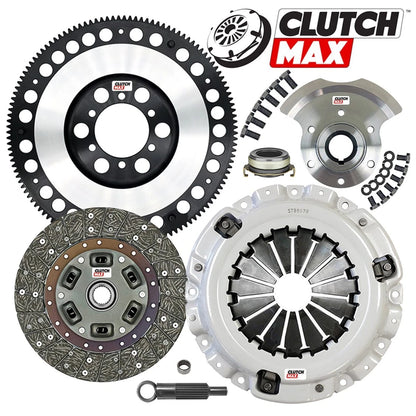 CLUTCHMAX  STAGE 2 CLUTCH KIT & PERFORMANCE CHROMOLY FLYWHEEL COUNTER WEIGHT BUNDLE SET [CM10061HDLSF-CW-03-ST2]