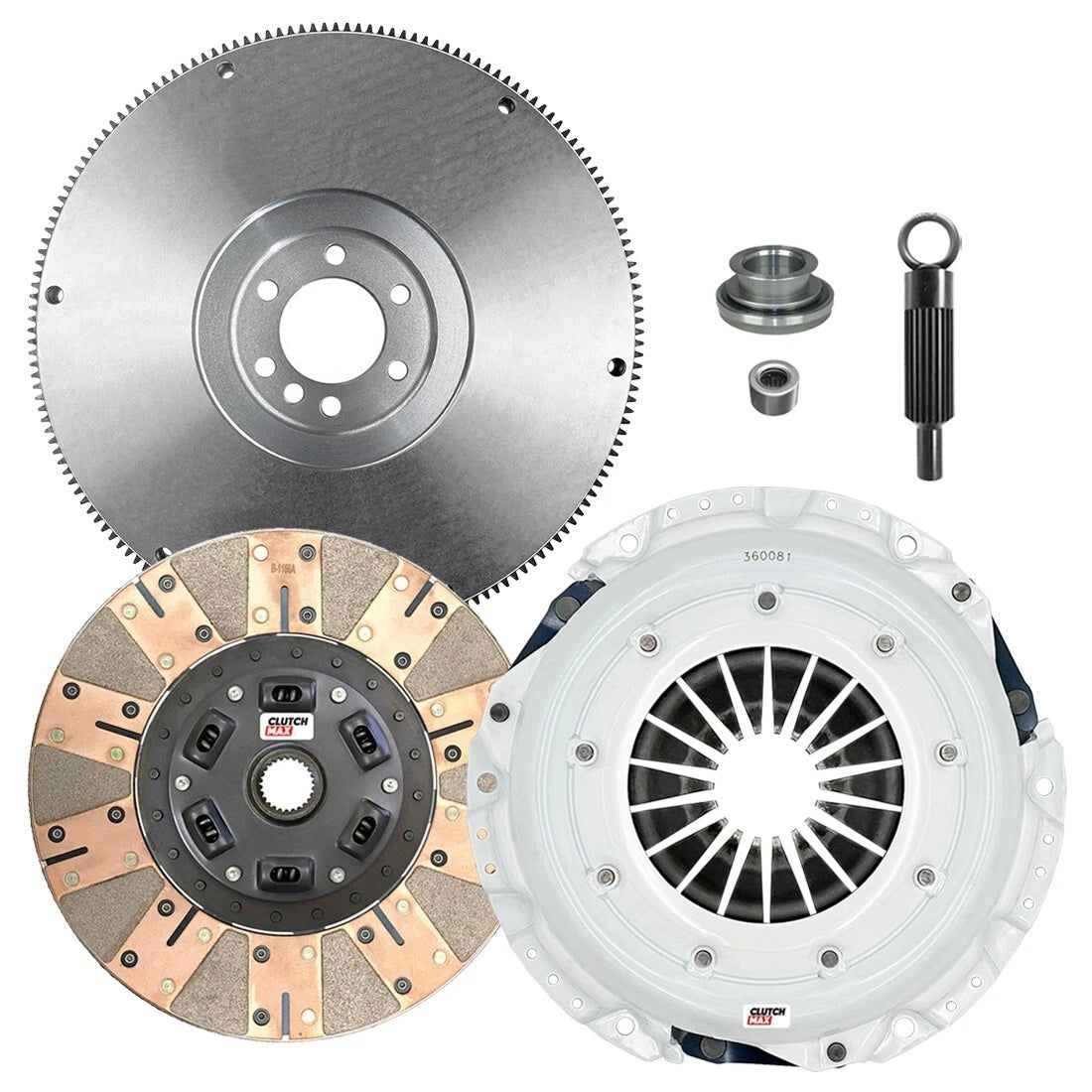 CLUTCHMAX STAGE 3 CLUTCH KIT & FLYWHEEL BUNDLE SET [CM04504DF-FW167976-ST3]