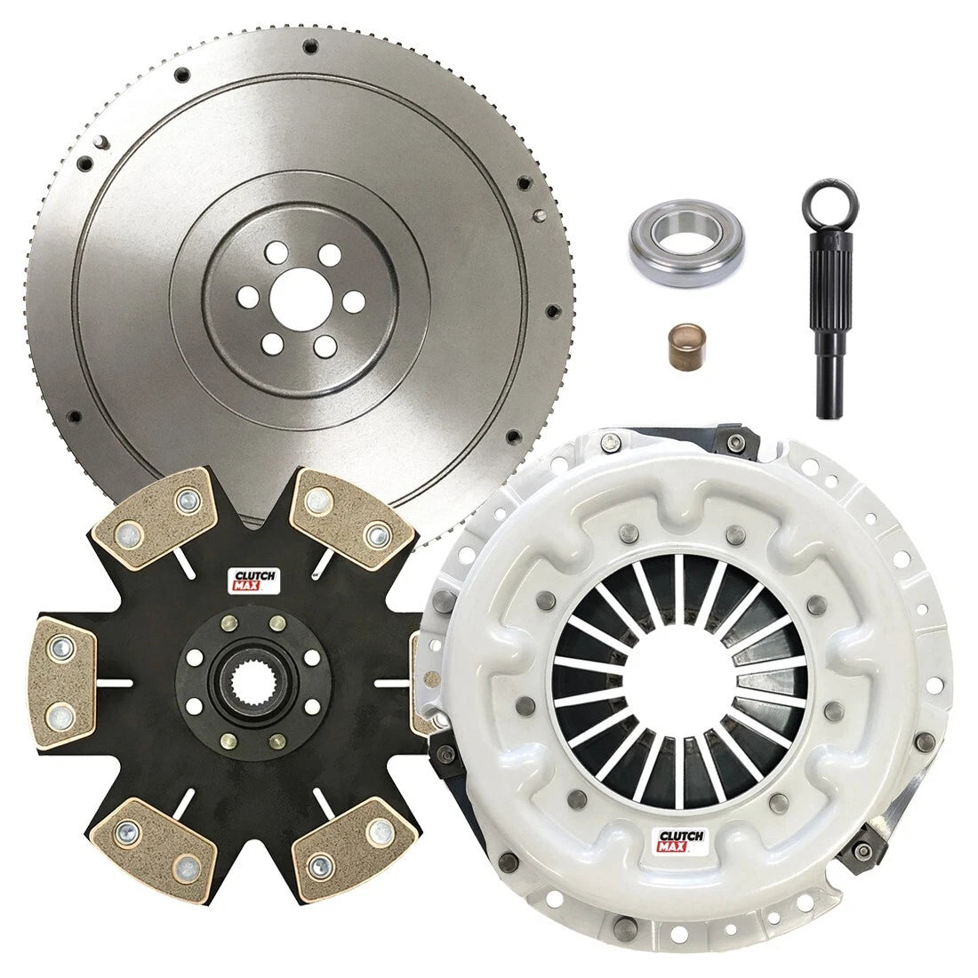 CLUTCHMAX  STAGE 4 CLUTCH KIT & FLYWHEEL BUNDLE SET [CM06038HDDFW-ST4]