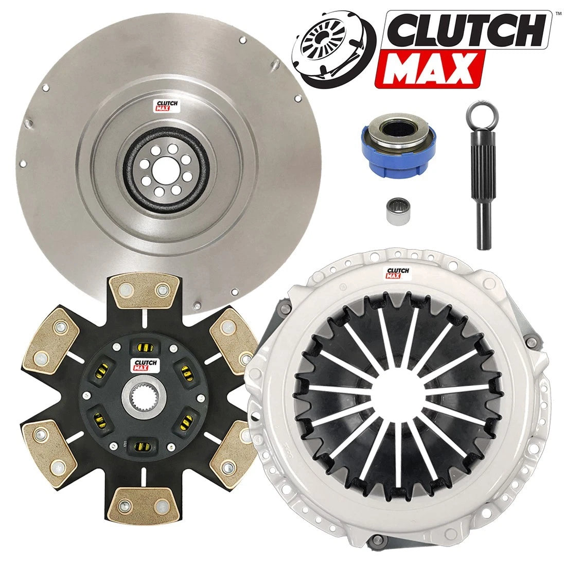 CLUTCHMAX STAGE 4 CLUTCH KIT & FLYWHEEL BUNDLE SET [CM07096HDC-FW167749-ST4]