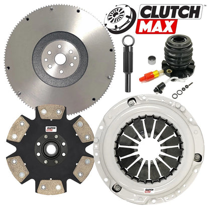 CLUTCHMAX STAGE 4 CLUTCH KIT & FLYWHEEL WITH SLAVE CYLINDER BUNDLE SET [CM07141HDDWS+FW167741-ST4]