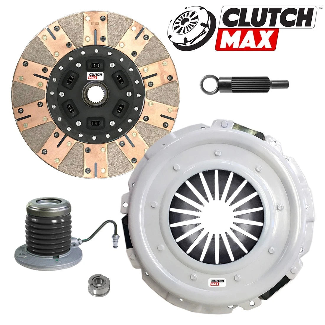 CLUTCHMAX STAGE 3 CLUTCH KIT WITH SLAVE CYLINDER BUNDLE SET [CM07953DFWS-ST3]