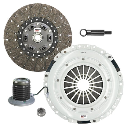CLUTCHMAX STAGE 1 CLUTCH KIT WITH SLAVE CYLINDER BUNDLE SET [CM07187HDWS-ST1]