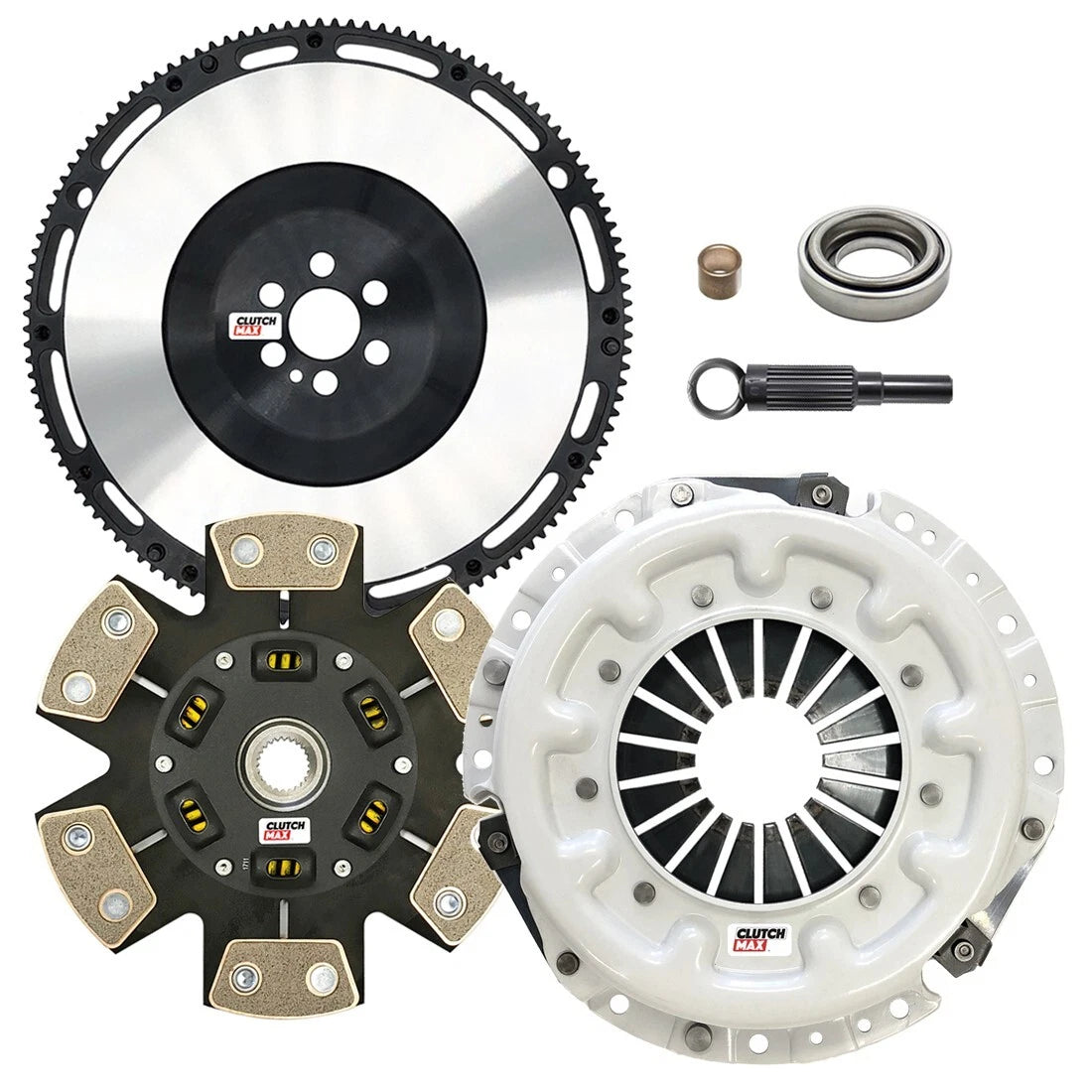 CLUTCHMAX  STAGE 3 CLUTCH KIT & PERFORMANCE CHROMOLY FLYWHEEL BUNDLE SET [CM06813HDCLSF-ST3]