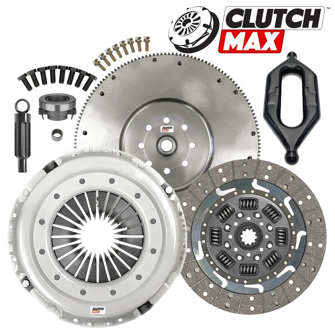 CLUTCHMAX OEM CLUTCH KIT & FLYWHEEL WITH FORK BUNDLE SET [CM05101HDFW-CF135-CK]