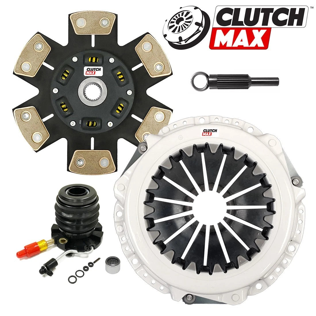 CLUTCHMAX STAGE 4 CLUTCH KIT WITH SLAVE CYLINDER BUNDLE SET [CM07096HDCWS-ST4]