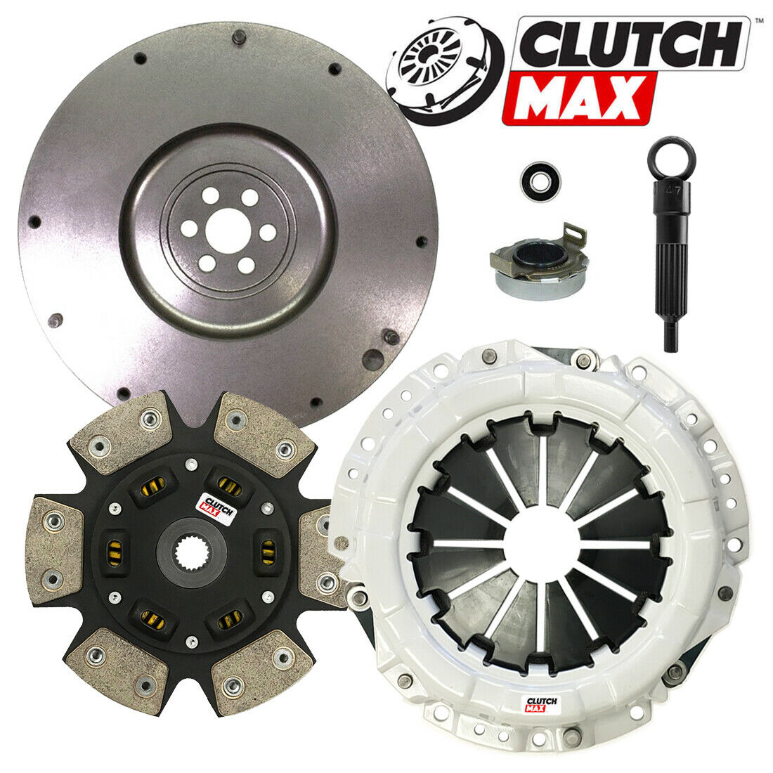 CLUTCHMAX  STAGE 3 CLUTCH KIT & FLYWHEEL BUNDLE SET [CM04137HDCFW-ST3]