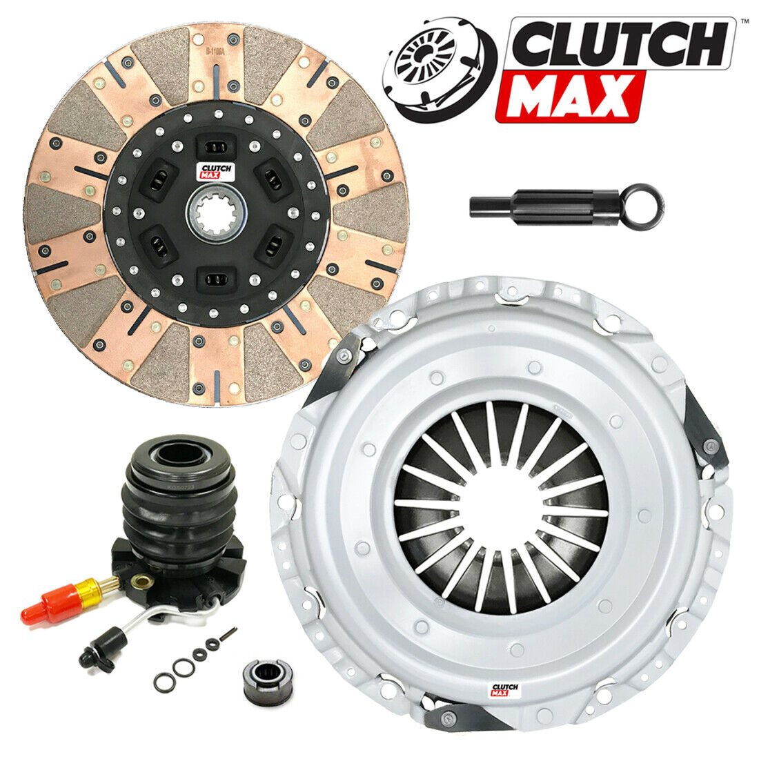 CLUTCHMAX  STAGE 3 CLUTCH KIT WITH SLAVE CYLINDER BUNDLE SET [CM07143DFWS-ST3]