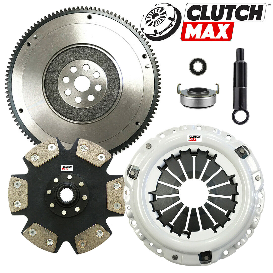 CLUTCHMAX  STAGE 5 CLUTCH KIT & FLYWHEEL BUNDLE SET [CM08026HDDFW-ST5]