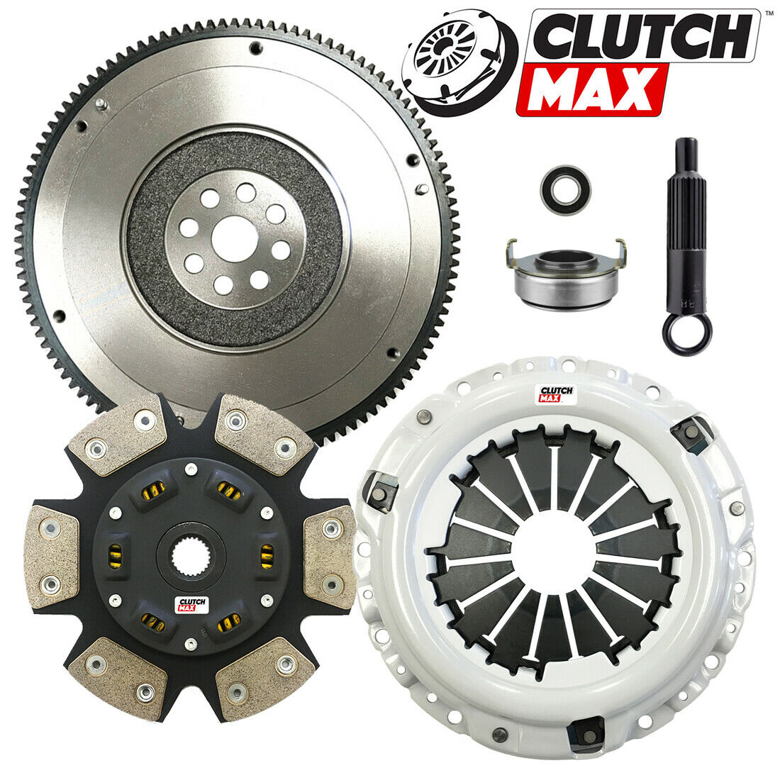 CLUTCHMAX  STAGE 4 CLUTCH KIT & FLYWHEEL BUNDLE SET [CM08026HDCFW-ST4]