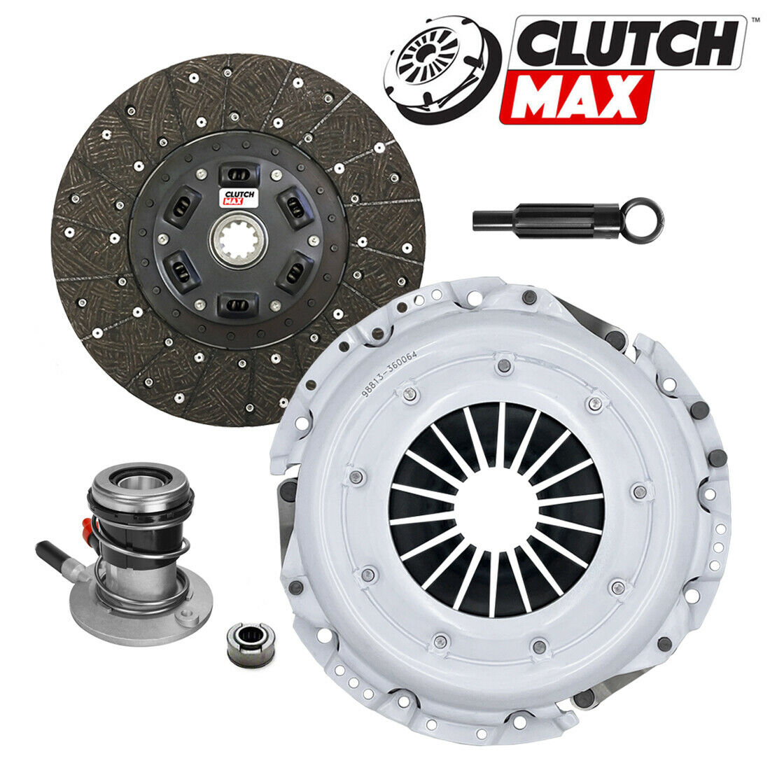 CLUTCHMAX  STAGE 2 CLUTCH KIT WITH SLAVE CYLINDER BUNDLE SET [CM07057HDWS-ST2]