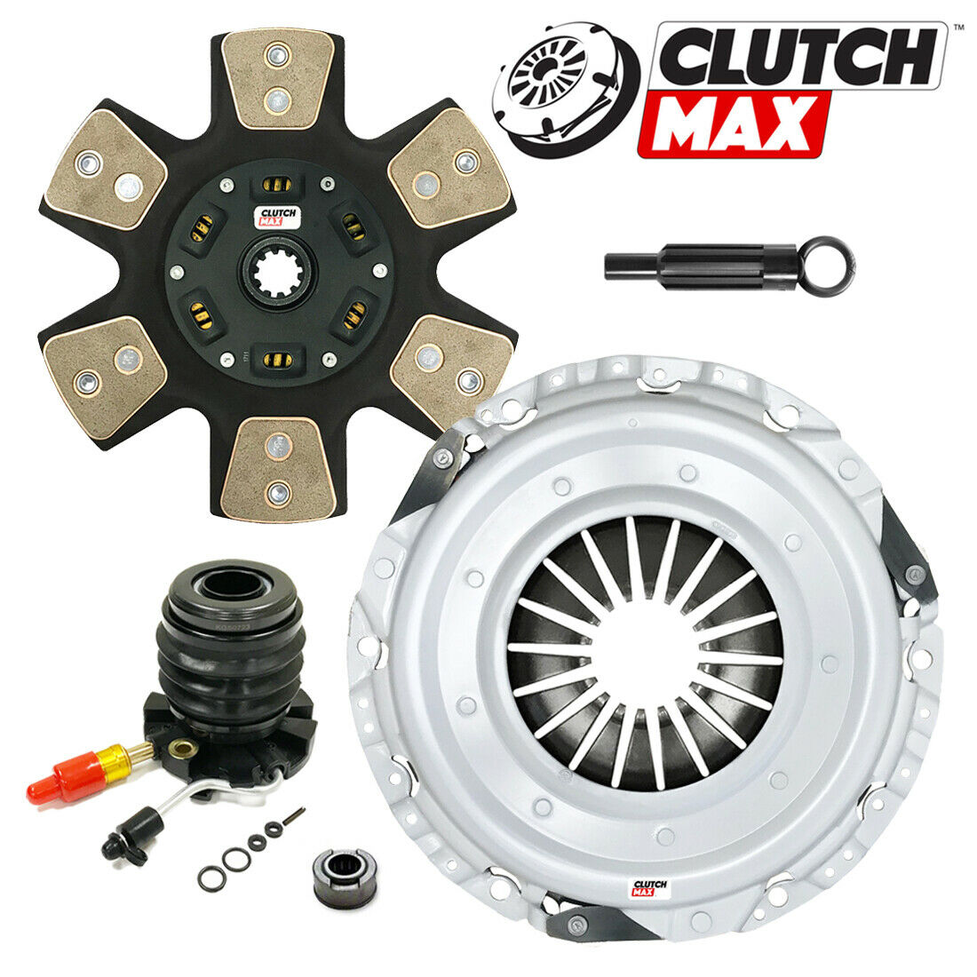 CLUTCHMAX  STAGE 4 CLUTCH KIT WITH SLAVE CYLINDER BUNDLE SET [CM07143HDCWS-ST4]