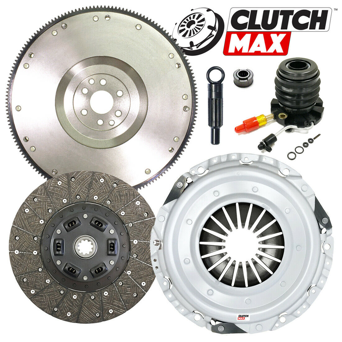 CLUTCHMAX STAGE 1 CLUTCH KIT & FLYWHEEL WITH SLAVE CYLINDER BUNDLE SET [CM07143HDWS-FW167731-ST1]