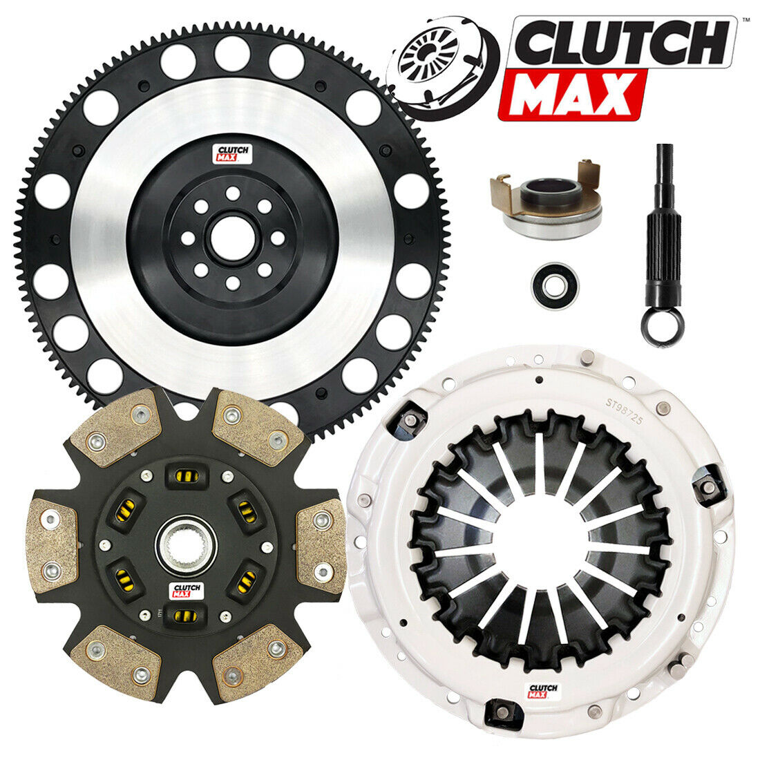 CLUTCHMAX  STAGE 3 CLUTCH KIT & PERFORMANCE CHROMOLY FLYWHEEL BUNDLE SET [CM15026HDCLSF-ST3]