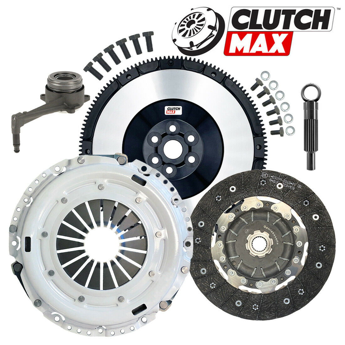 CLUTCHMAX OEM CLUTCH KIT & FLYWHEEL BUNDLE SET [CM02017CDRWS-LSF02017-CK]