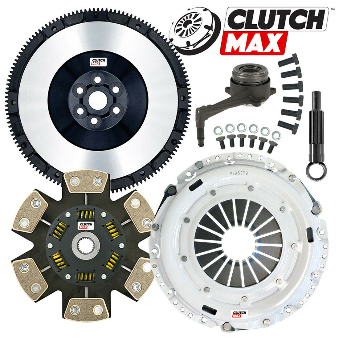 CLUTCHMAX STAGE 3 CLUTCH KIT & FLYWHEEL BUNDLE SET [CM02017HDCWS-LSF02017-ST3]