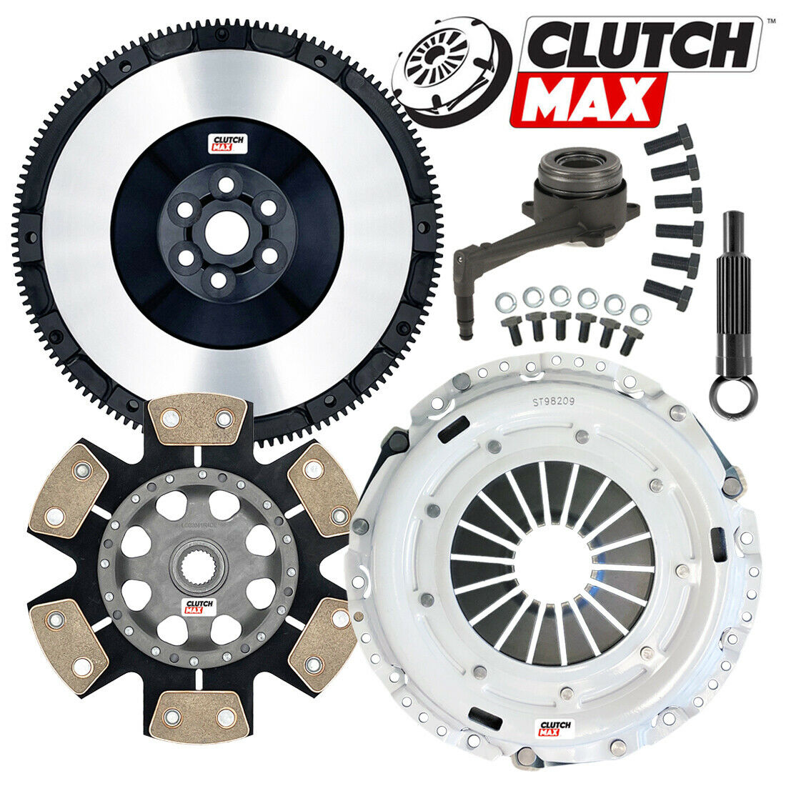 CLUTCHMAX STAGE 4 CLUTCH KIT & FLYWHEEL BUNDLE SET [CM02017HDDWS-LSF02017-ST4]