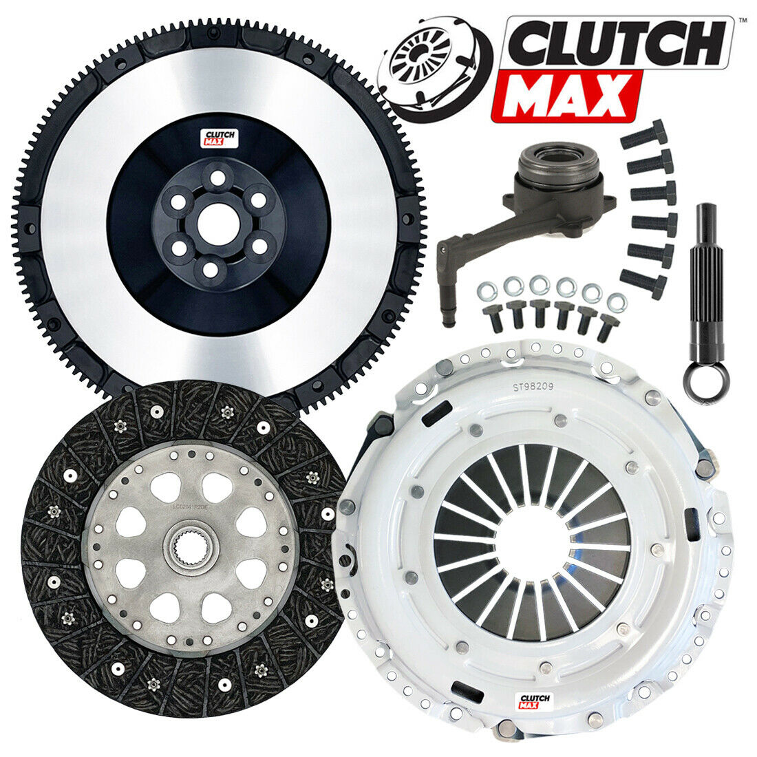 CLUTCHMAX STAGE 2 CLUTCH KIT & FLYWHEEL BUNDLE SET [CM02017HDRWS-LSF02017-ST2]