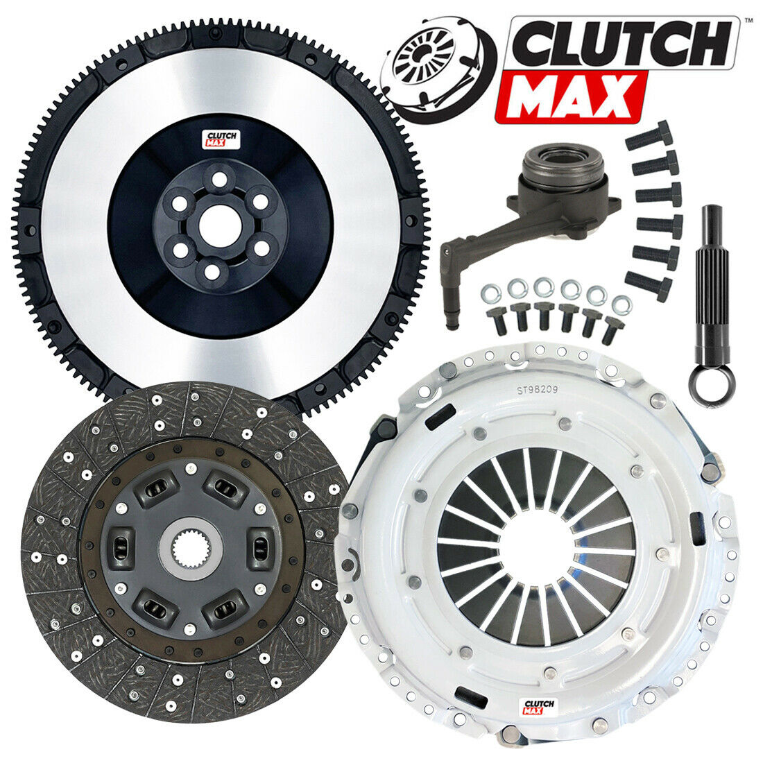 CLUTCHMAX STAGE 2 CLUTCH KIT & FLYWHEEL BUNDLE SET [CM02017HDWS-LSF02017-ST2]