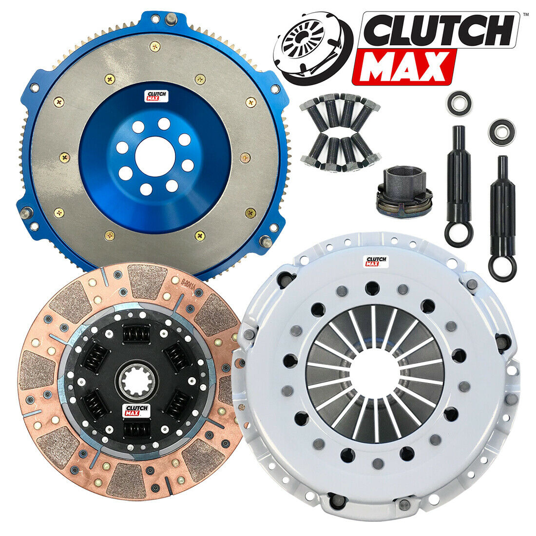 CLUTCHMAX STAGE 3 CLUTCH KIT & ALUMINUM FLYWHEEL BUNDLE SET [CM03005DFLAF-ST3]