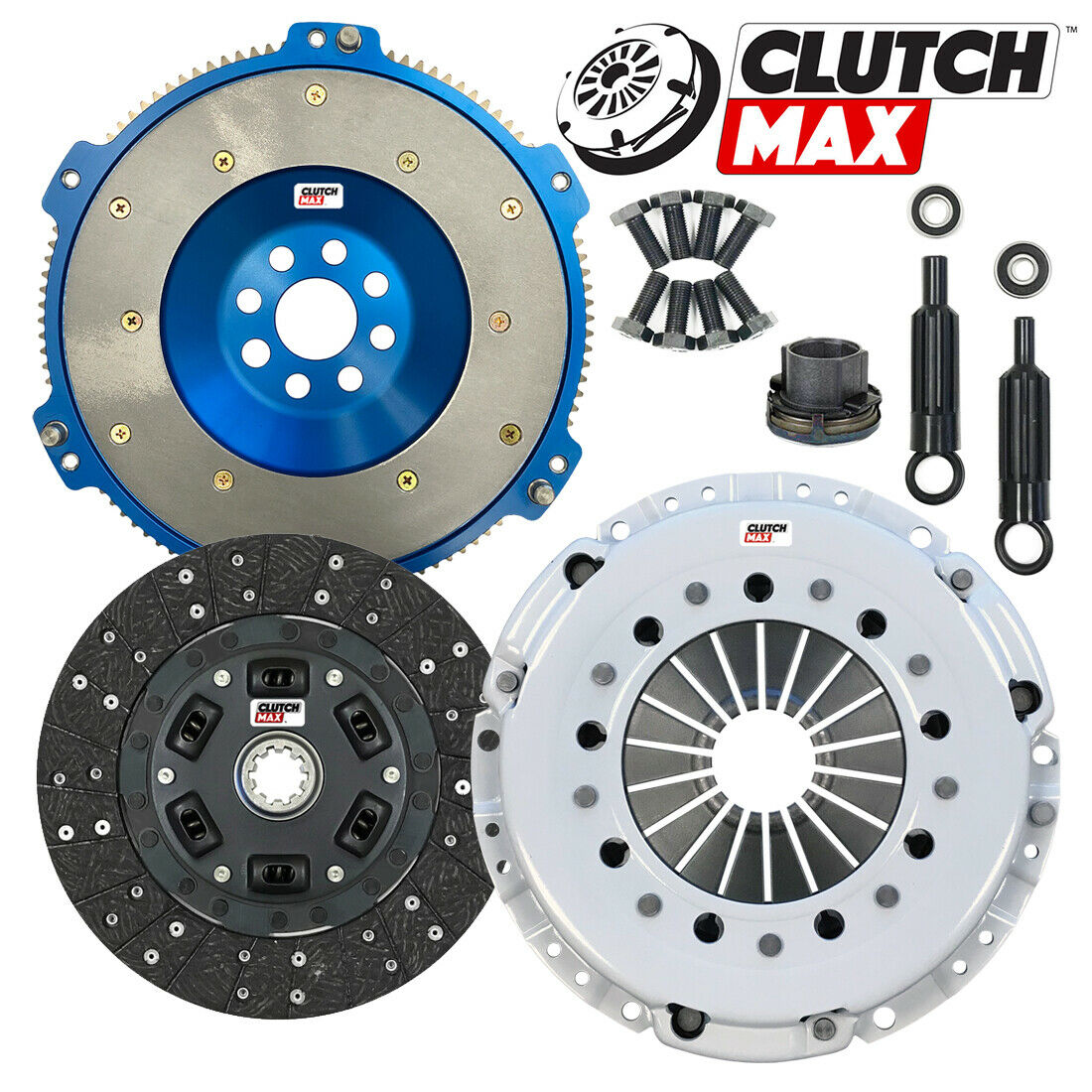 CLUTCHMAX STAGE 2 CLUTCH KIT & ALUMINUM FLYWHEEL BUNDLE SET [CM03005HDLAF-ST2]