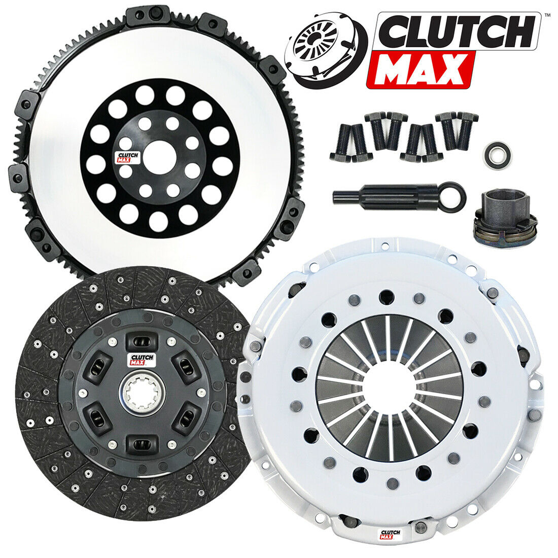 CLUTCHMAX STAGE 2 CLUTCH KIT & PERFORMANCE CHROMOLY FLYWHEEL BUNDLE SET [CM03007HDLSF-ST2]