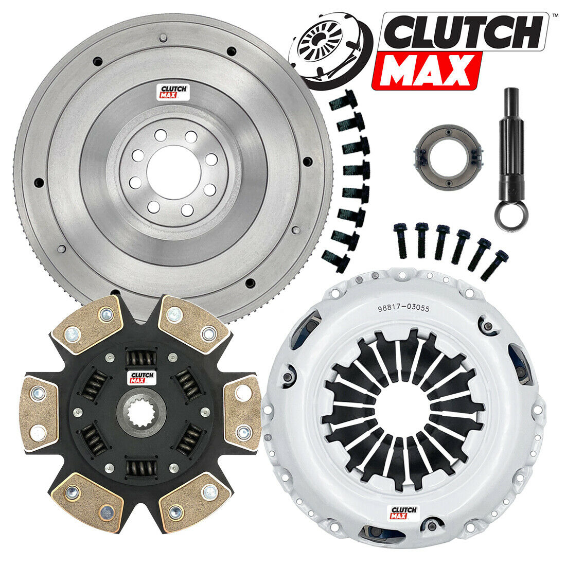 CLUTCHMAX STAGE 3 CLUTCH KIT & FLYWHEEL BUNDLE SET [CM03055HDCLSF-ST3]