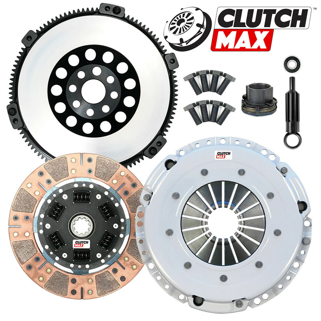 CLUTCHMAX STAGE 3 CLUTCH KIT & PERFORMANCE CHROMOLY FLYWHEEL BUNDLE SET [CM03111DFLSF-ST3]