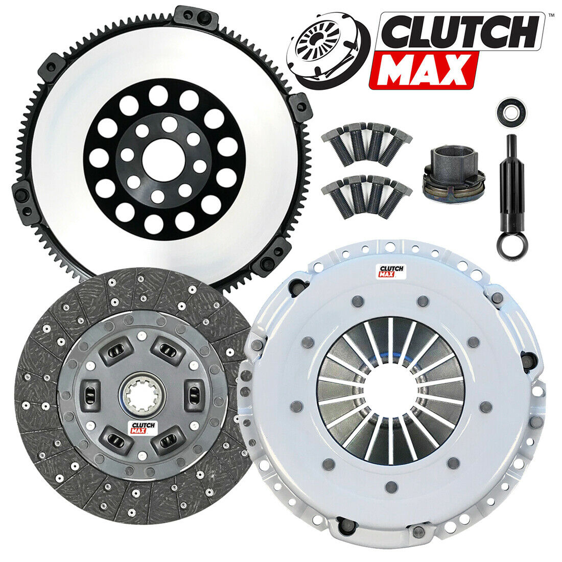 CLUTCHMAX STAGE 1 CLUTCH KIT & PERFORMANCE CHROMOLY FLYWHEEL BUNDLE SET [CM03111HDLSF-ST1]