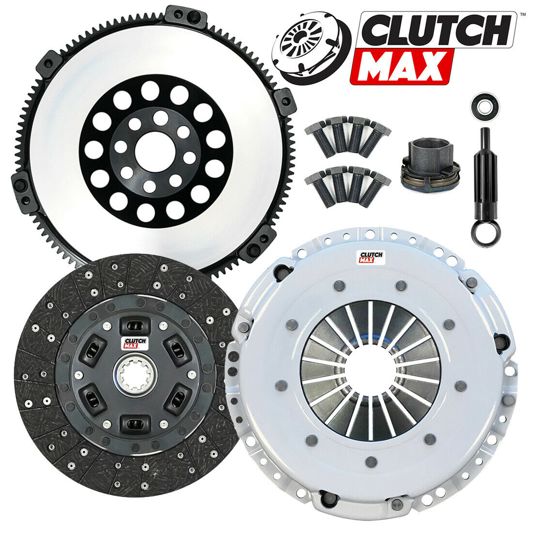 CLUTCHMAX STAGE 2 CLUTCH KIT & PERFORMANCE CHROMOLY FLYWHEEL BUNDLE SET [CM03111HDLSF-ST2]