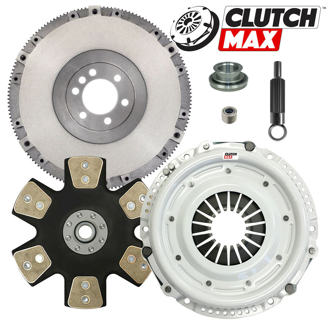 CLUTCHMAX STAGE 5 CLUTCH KIT & FLYWHEEL BUNDLE SET [CM04019HDD-FW167938-ST5]