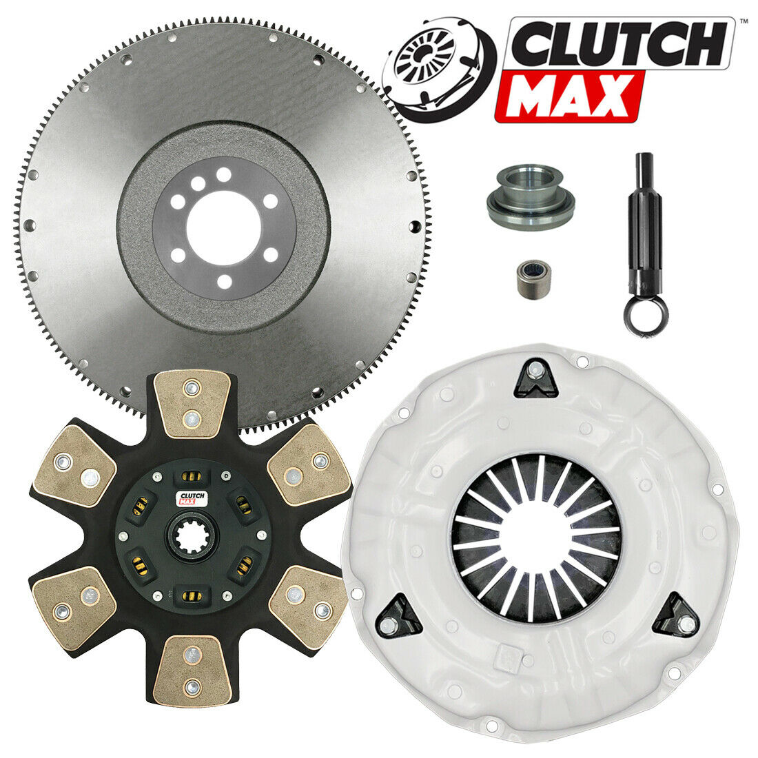 CLUTCHMAX STAGE 3 CLUTCH KIT & FLYWHEEL BUNDLE SET [CM04049HDC-FW167654-ST3]