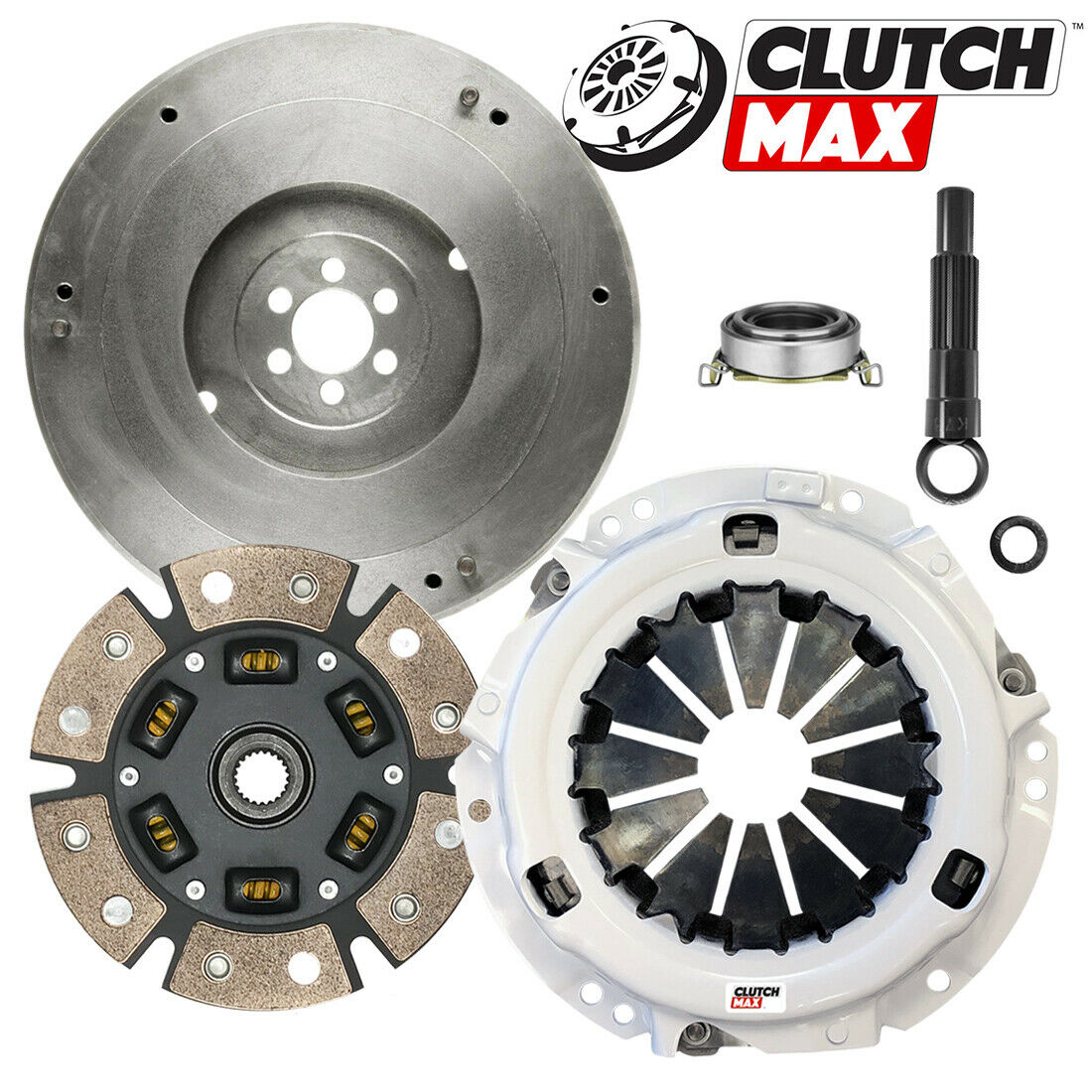 CLUTCHMAX STAGE 3 CLUTCH KIT & FLYWHEEL BUNDLE SET [CM04061HDC-FW167115-ST3]