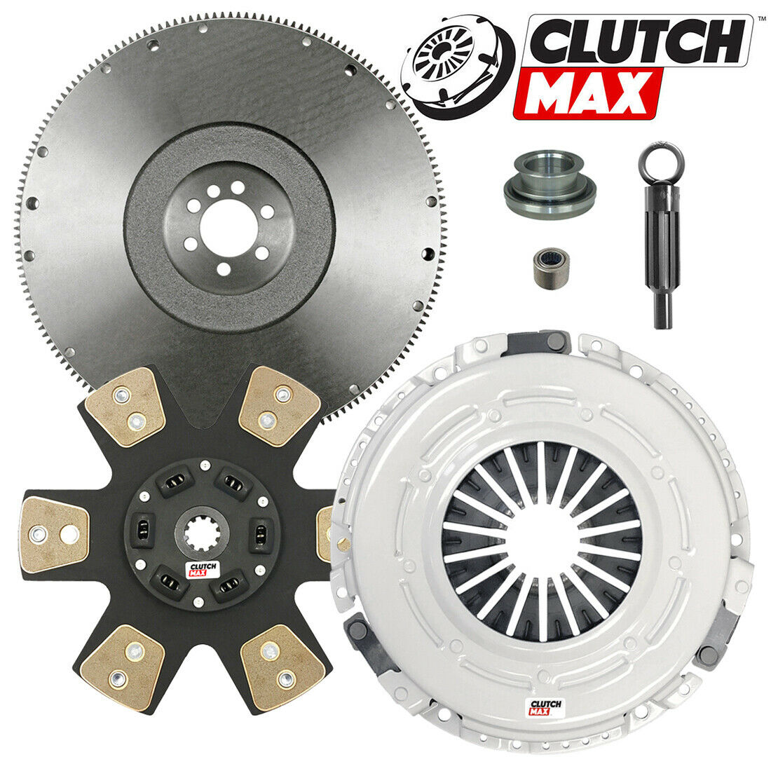 CLUTCHMAX STAGE 4 CLUTCH KIT & FLYWHEEL BUNDLE SET [CM04064HDC-FW167525-ST4]