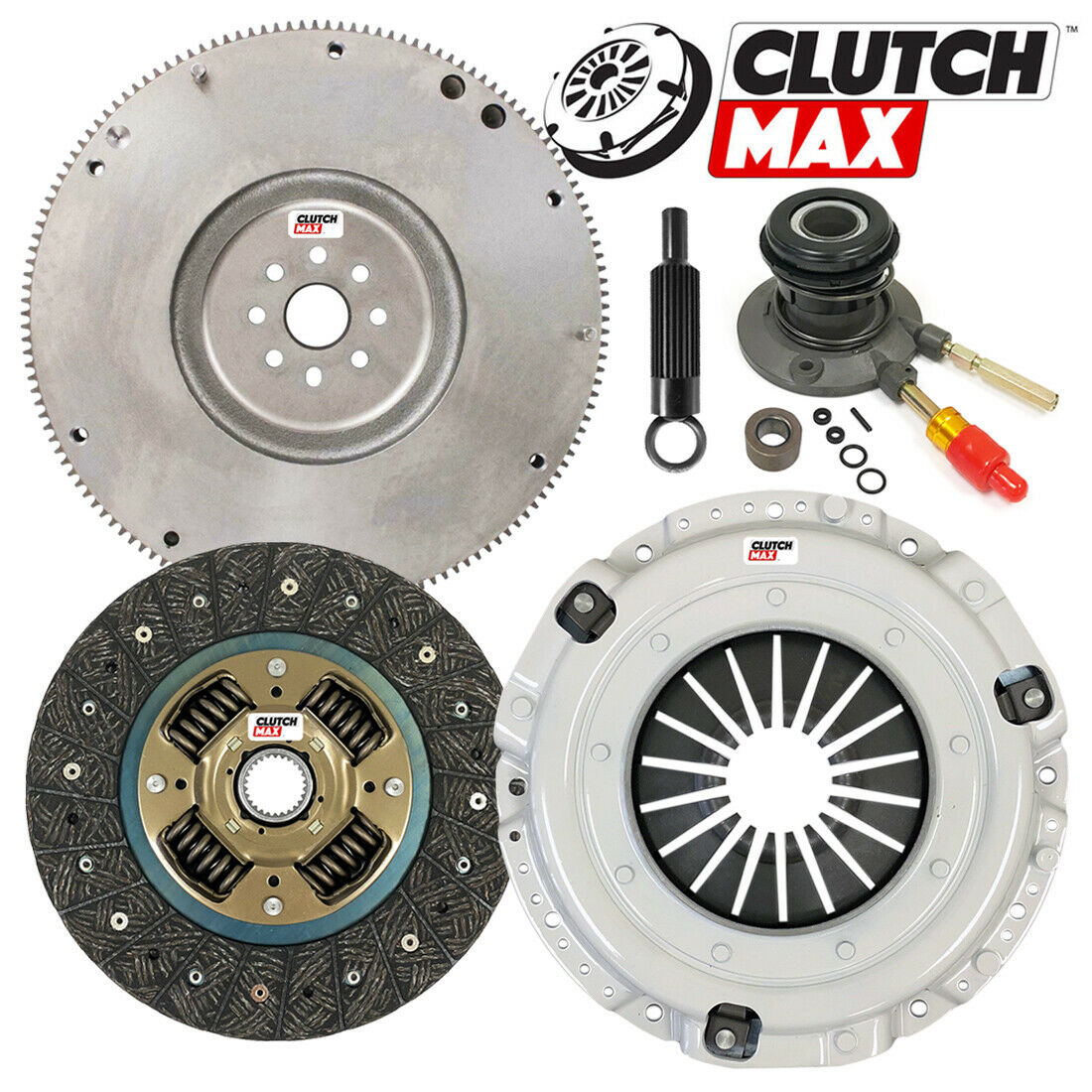 CLUTCHMAX STAGE 2 CLUTCH KIT & FLYWHEEL BUNDLE SET [CM04082HDWS-FW167533-ST2]