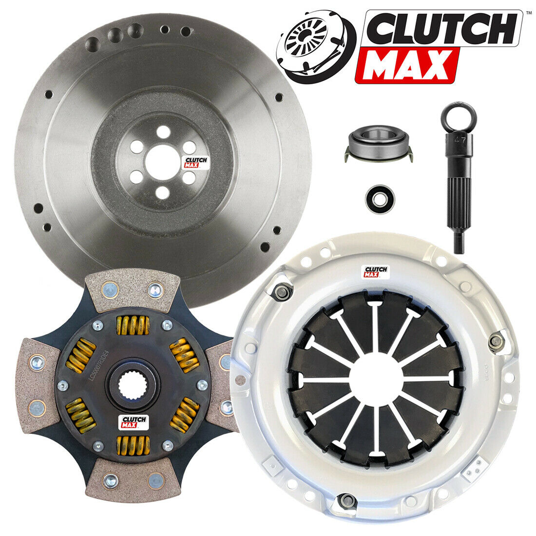 CLUTCHMAX  STAGE 3 CLUTCH KIT & FLYWHEEL BUNDLE SET [CM04104HDCFW-ST3]