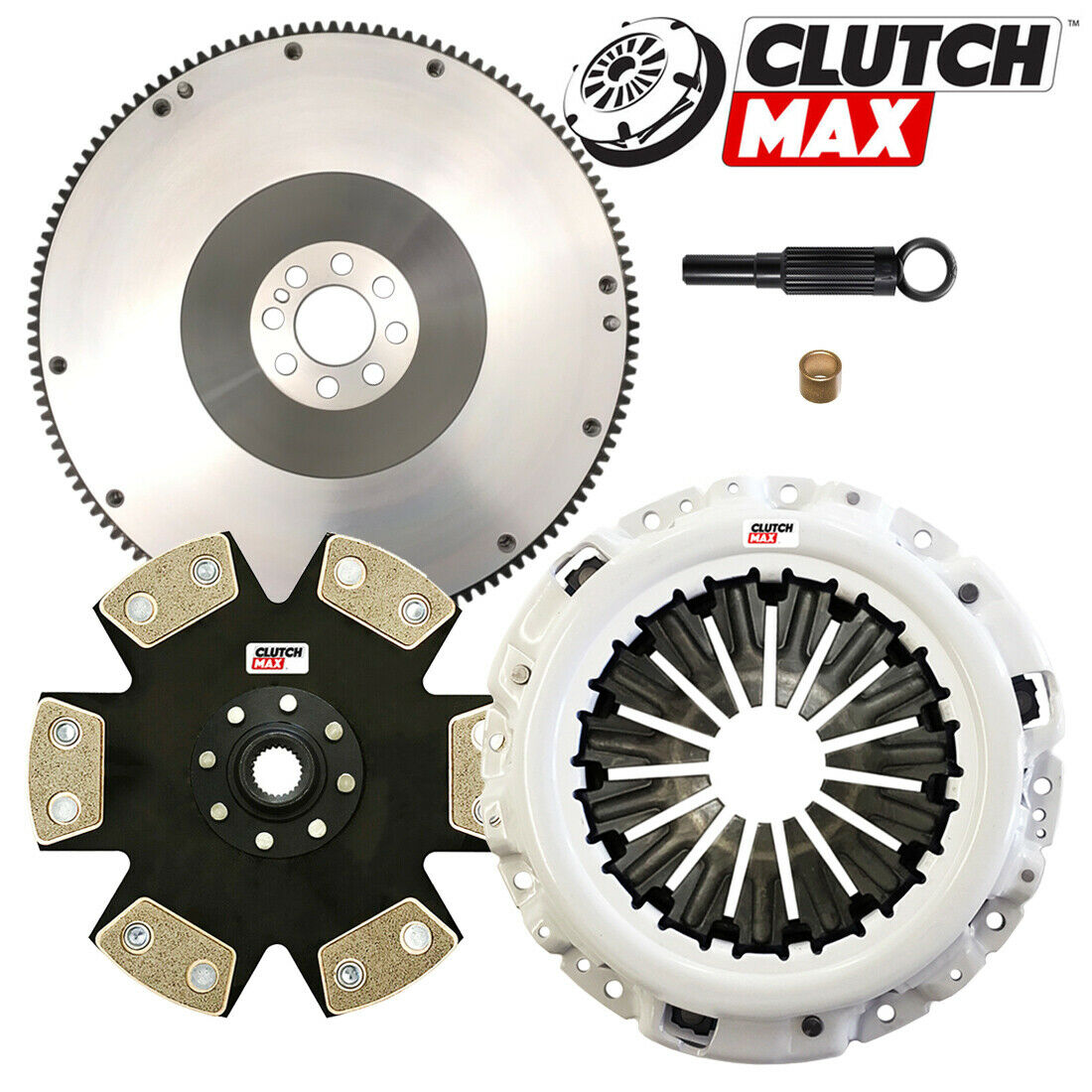 CLUTCHMAX STAGE 4 CLUTCH KIT & FLYWHEEL BUNDLE SET [CM06082HDD-FW167332-ST4]