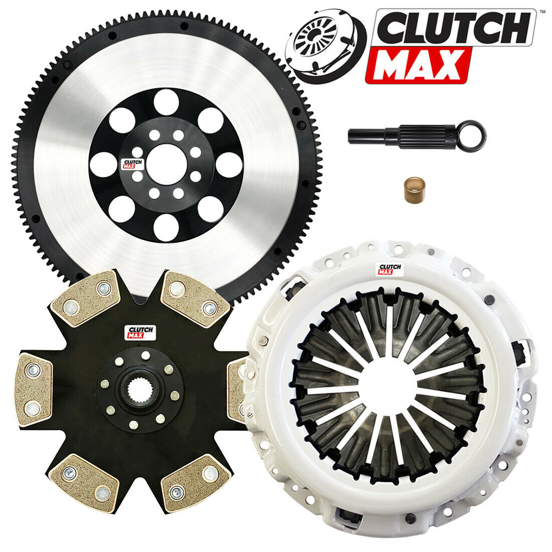 CLUTCHMAX STAGE 4 CLUTCH KIT & FLYWHEEL BUNDLE SET [CM06082HDDLSF-ST4]