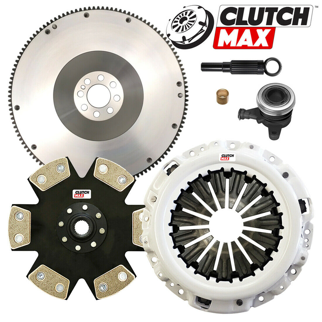 CLUTCHMAX STAGE 4 CLUTCH KIT & FLYWHEEL BUNDLE SET [CM06082HDDWS-FW167332-ST4]