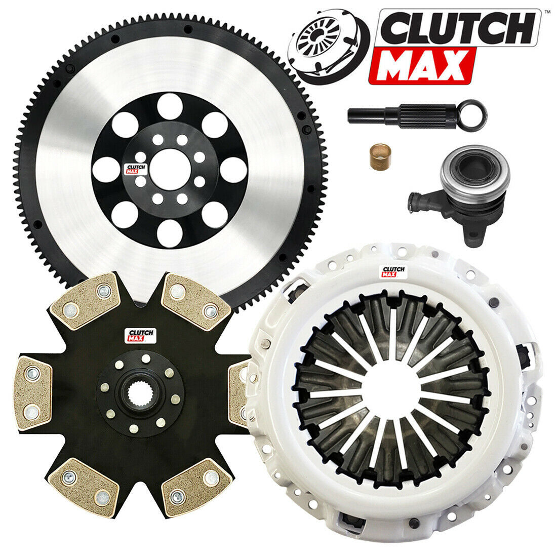 CLUTCHMAX STAGE 4 CLUTCH KIT & FLYWHEEL BUNDLE SET [CM06082HDDWS-LSF06082-ST4]